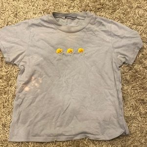 Brandy Melville Flower Shirt